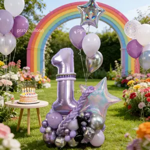 38-Piece Disco-Themed Balloon Set, /silver Color Digital Design, Ideal for Party Decorations & Special Occasions