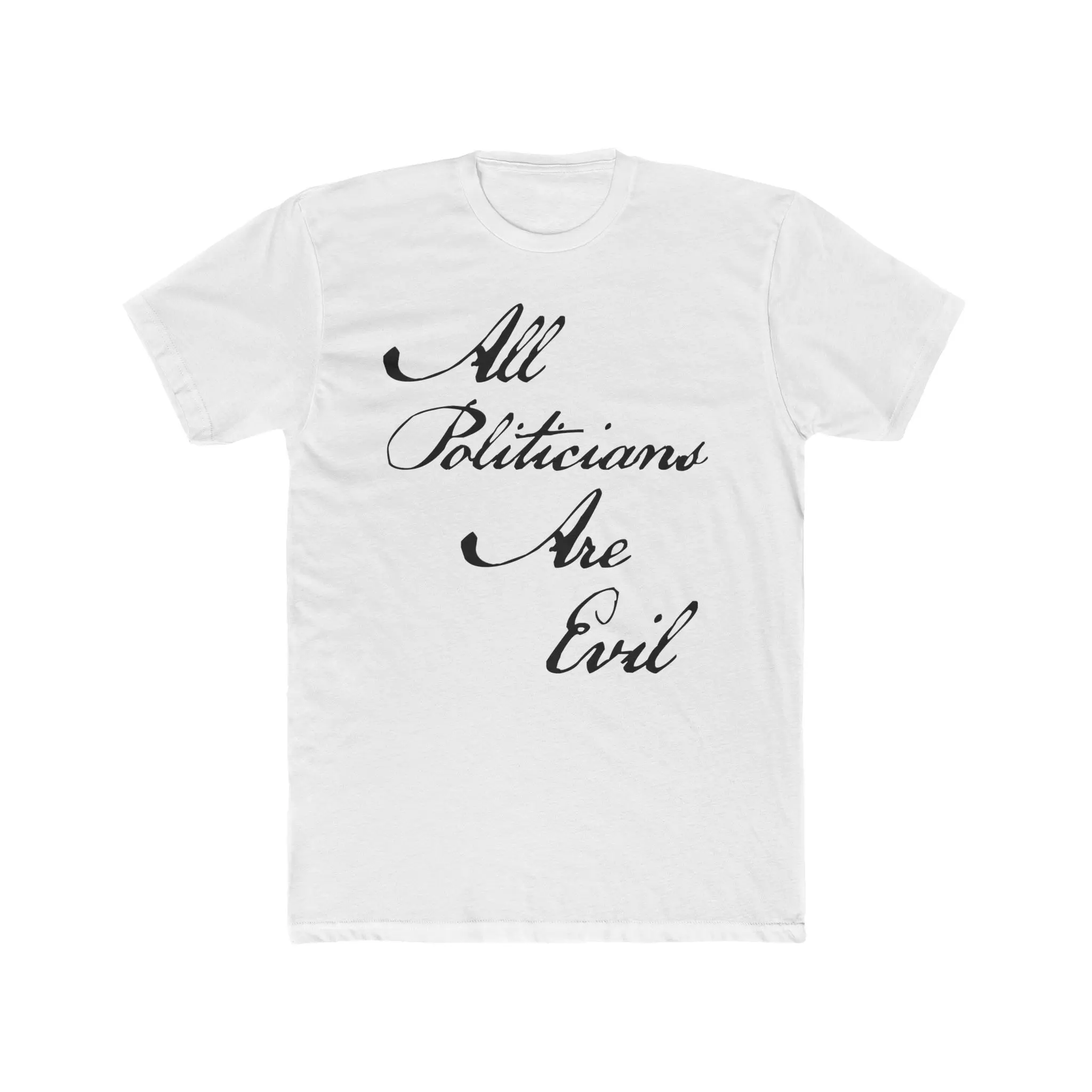 Unisex Cotton Crew Tee