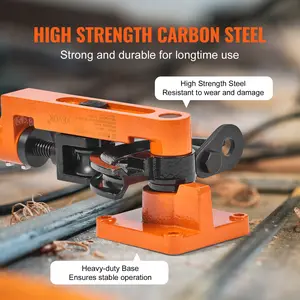 VEVOR 3/8"-1" OD Manual Pipe Bender with 7 Bending Dies 180° Copper Aluminum Tube Bending Tool, Used for HVAC Air Conditioning Refrigerator Car Repair