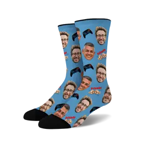 Custom Face Socks -  Gaming Buddies