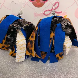 Fabric Tassel Earrings