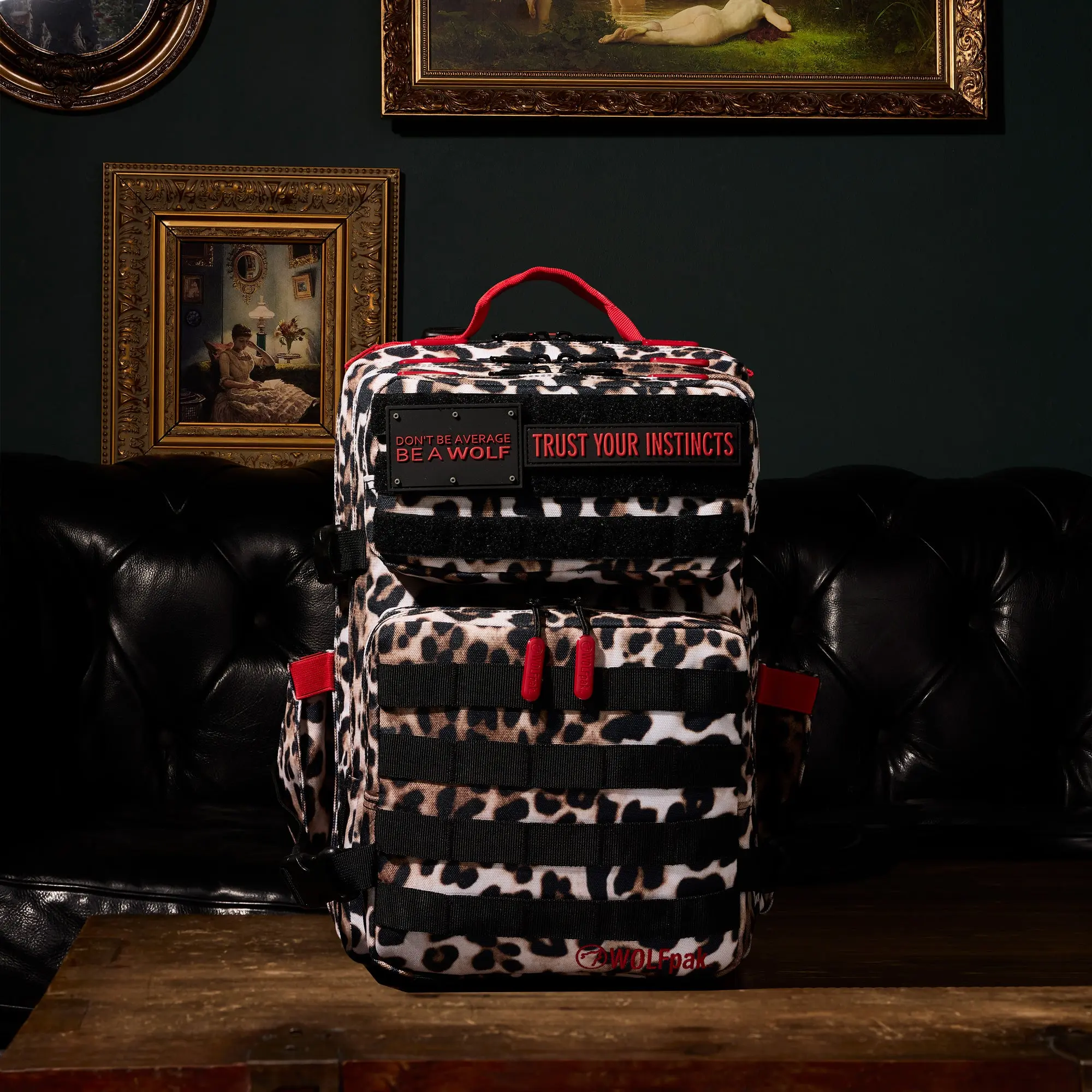 25L Backpack Savage Red Leopard