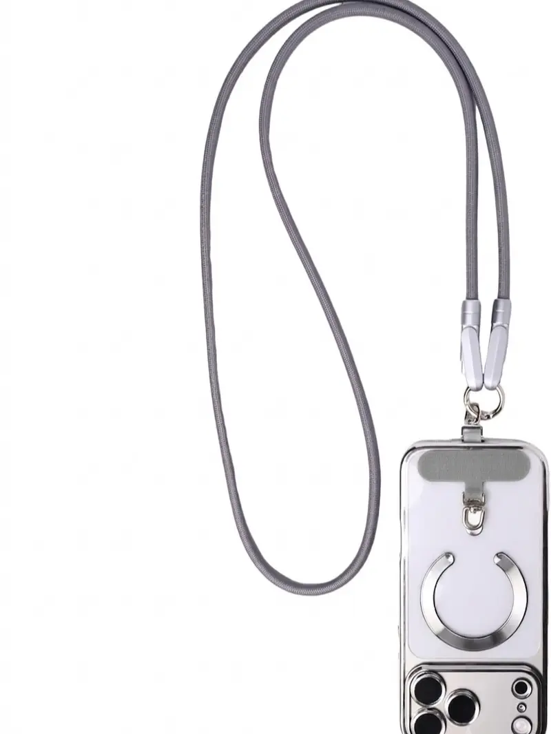 anti-lost crossbody charging cable lanyard for phone,hand-free charging cord neck strap link,with type c to lighting,type c to type c ,usb to type c