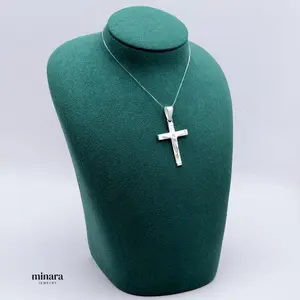 MINARA 950 Silver CRUZ CON JESUS Pendant