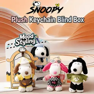 SNOOPY Mood Dressing Collectible Set Cute character models with diverse themed outfits premium workmanship Exquisite ornaments perfect for personal collection and gifting
