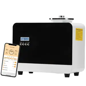 Kevinleo HVAC Scent Machine WiFi for 7,500 SQ.FT Spaces,Waterless Oil Diffuser with Lasting-Long Fragrance, 800ml Nebulizing Diffuser for Home, Hotels & Commercial Use,work with Any Different holiday scent oil