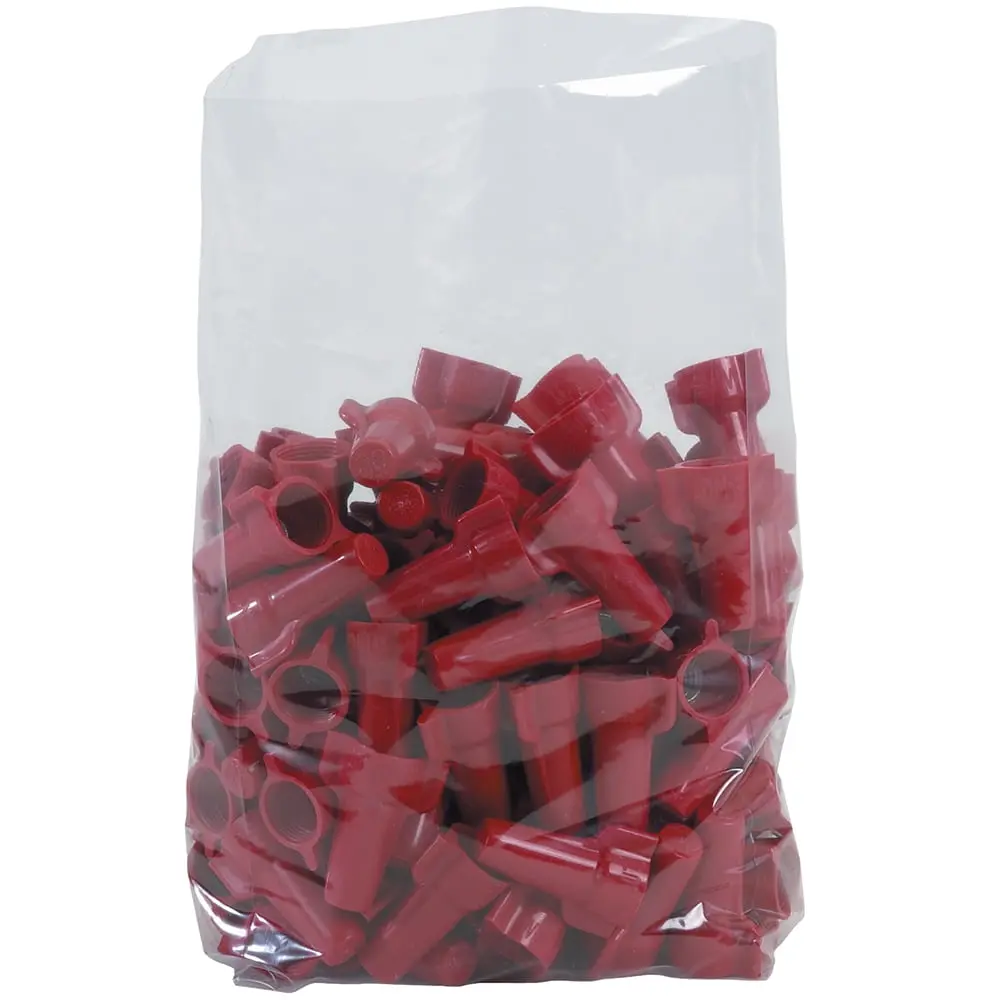 Box Partners PB1361 Gusseted Poly Bags - 9" w x 6" l x 18" h (18 in. height), 1 Mil, Pack of 1000 - Office Stationery & Supplies Gift Wrapping Solution, 18" H X 9" W X 6" L