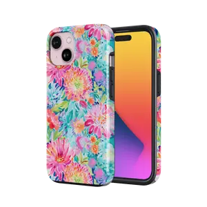 Preppy Floral Phone Case, Preppy Floral Phone Cover, Floral Phone Protection, Cellphone Accessories