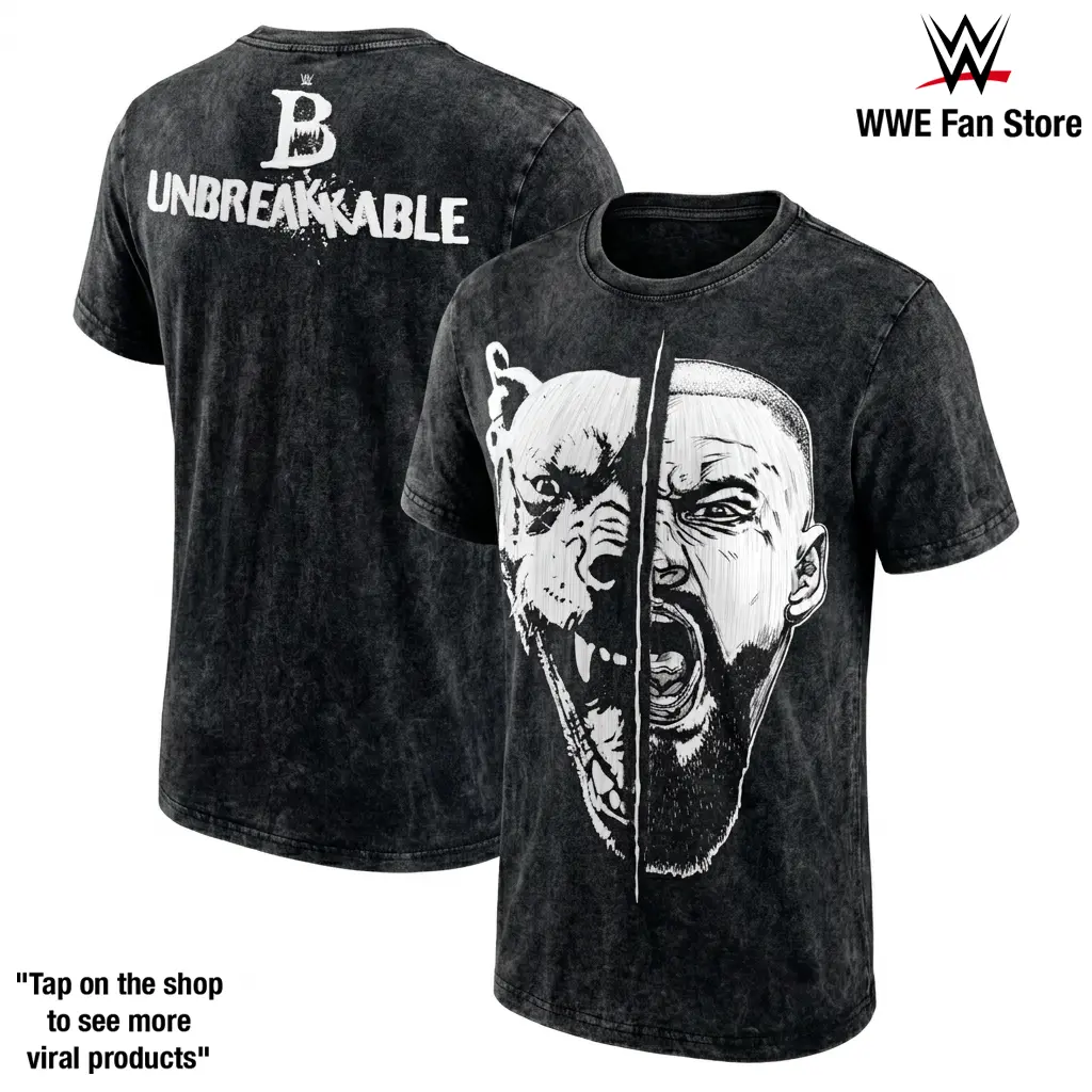Bron Breakker WWE Graphic Tee, The Wolf Dog Rising Star, NXT Champion, Tag Team Champion, Explosive Spear & Powerhouse Wrestling Style, Main Roster Superstar, Athletic WWE Career Shirt, Men Top