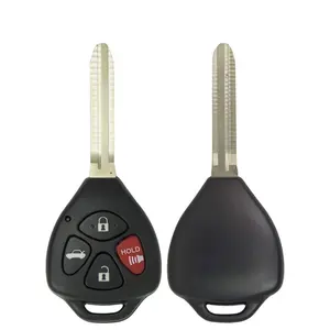 2007-2010 Toyota Camry Corolla / 4-Button Remote Head Key / 89070-06231 / HYQ12BBY (4D67 Chip) (AFTERMARKET)