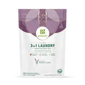 3 in 1 Laundry Detergent Pods - Lavender with Vanilla