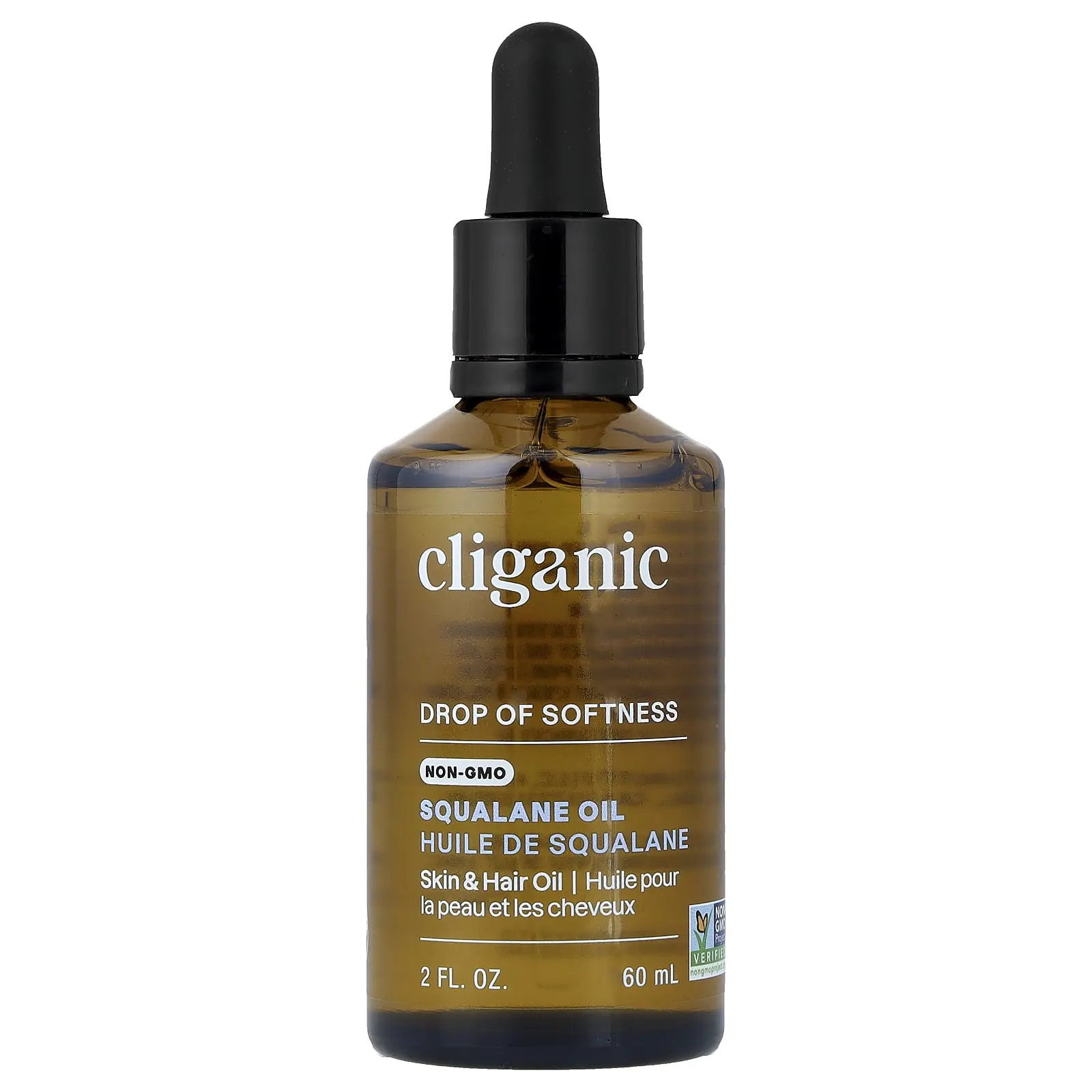 Cliganic Drop of Softness™, Squalane Oil, 2 fl oz (60 ml)