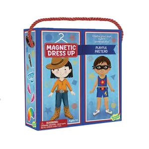 Peaceable Kingdom Magnetic Dress Up: Playful Pretend Playset