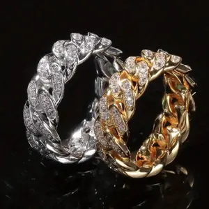 1pc Fashion Chain Link Design Couple Ring, Elegant Engagement/Wedding Rings, Stylish Men Jewelry Gift For Daily Wear, Party, Holiday, Birthday