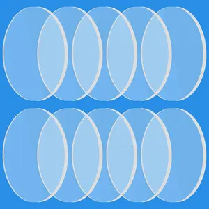 10 Pcs 14 mm Laser Protective Lenses Replacement Compatible with D1, D1 Pro, M1 Series Engraving Machine 10w 20w Diode Module