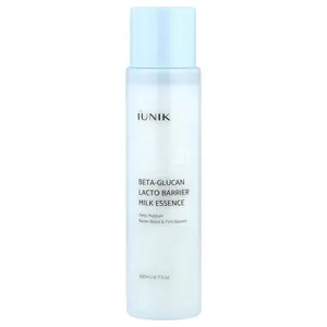 iUNIK Beta-Glucan Lacto Barrier Milk Essence, Dry & Sensitive Skin Type, 6.7 fl oz (200 ml)