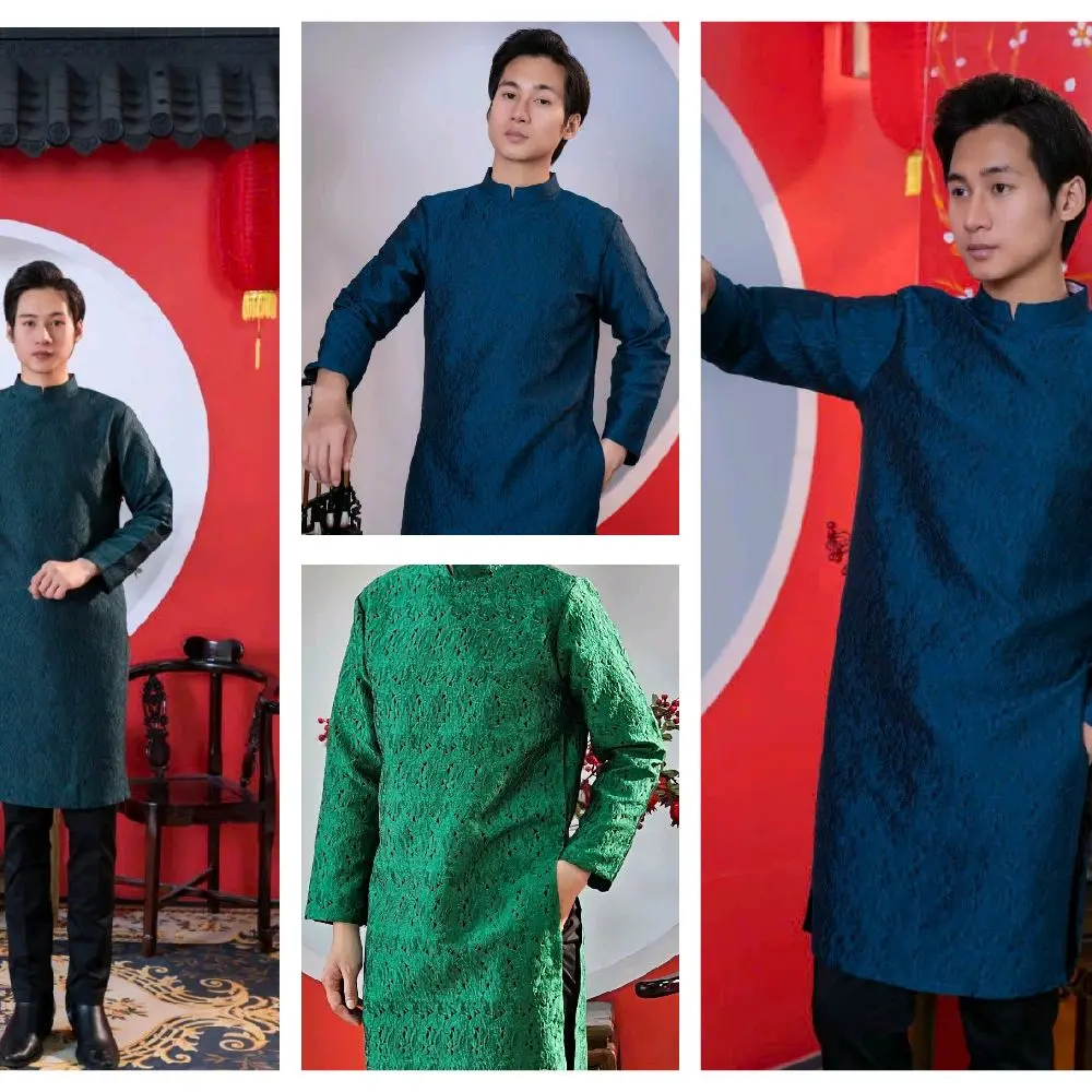 Áo Dài Nam ( Vietnamese Size ) / Men Ao Dai / Boy Ao Dai / Luna Ao Dai / Vietnamese Ao Dai