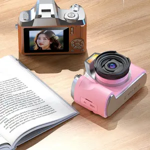 Portable Digital Camera, 48mp 1080P HD, Built-In Flash, USB Charging, Vintage Design, High Definition Camera, Compact Travel & Daily Photography