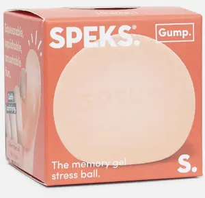 Speks Stress Ball GUMP - Orange Soft Sensory Fidget Toy, Speks Fidget, Squishies Toys for ADHD Finds, Anxiety Relief
