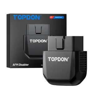 TOPDON AFM/DFM Disabler, OBD2 Port Device for V6 V8 GM Vehicles, 5.3 Silverado Sierra 2007-2022, Tahoe, Yukon, Suburban, Camaro, NFC-Enabled, Prevents Cylinder Deactivation, Ideal for Everyday Use
