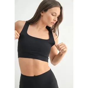MONO B Manhattan Square Neck Sports Bra