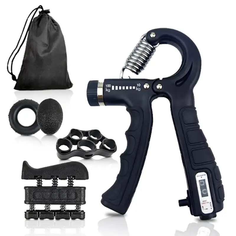 Grip Strengthener 5 Pack Kit - Adjustable Resistance Hand Grips, Forearm Strengthener, Hand Grips, Strengthener Kit