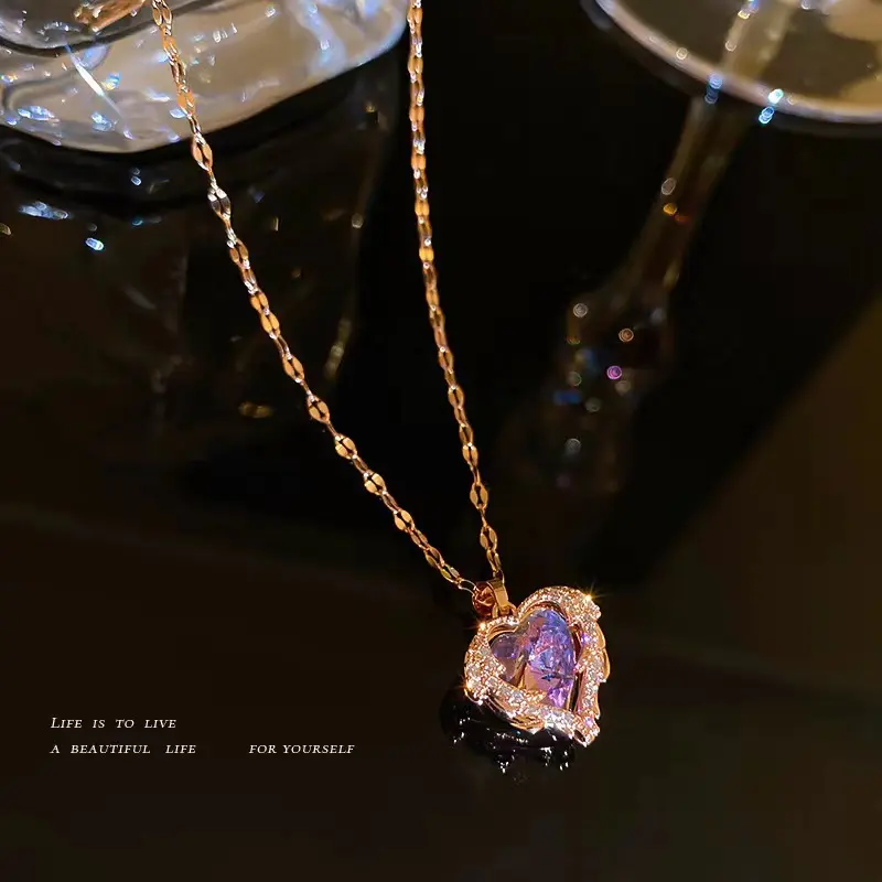 Heart of the Ocean Rose Gold