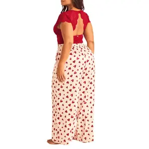 Finola B1 Dark Red Plus Lounge