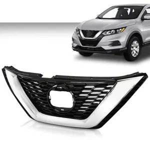 Fit For 20-21 Nissan Qashqai Rogue Sport Front Upper Grille Assembly Chrome
