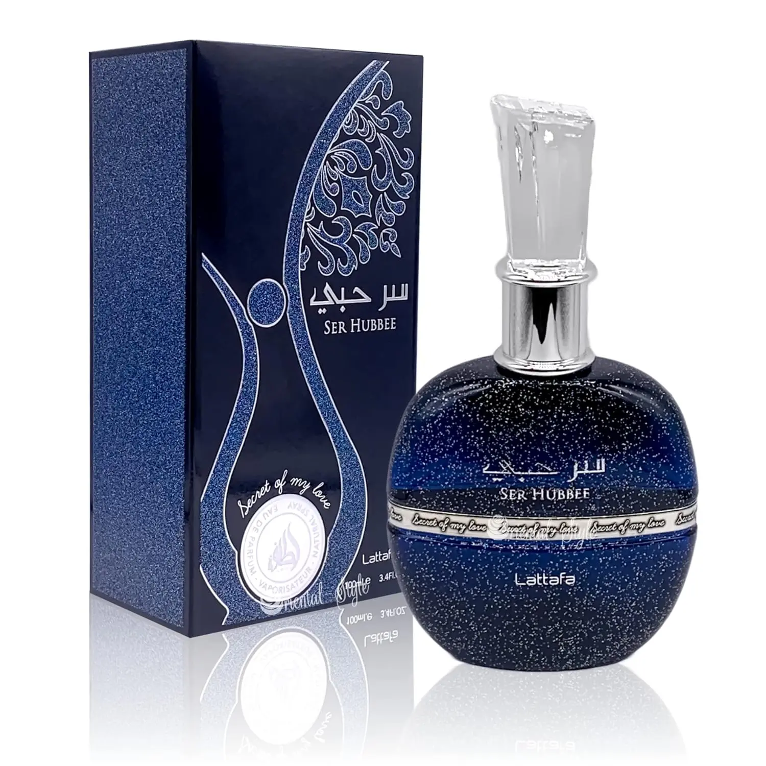 Lattafa Ser Hubbee Parfum Spray for Women 100ml Floral Oriental Fragrance with Sweet Fruits Vanilla Notes Long Lasting Scent Elegant Arabian Perfume