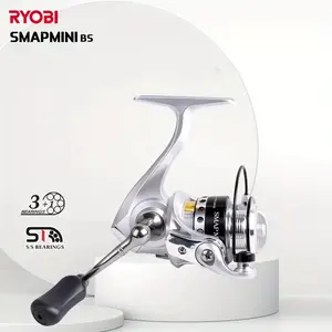 Ryobi Smap Mini Fishing Reel, Small Wheel Model 800/1000, Spinning Reel for Catching Small Fish, High-Quality Design