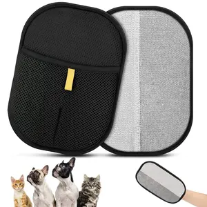 Pet Hair Removal Gloves, Electrostatic Pet Hair Remover,Reusable Cat&Dog Hair Remover for Couch, Furniture,Carpet, Car Seat, Pet Grooming Gloves