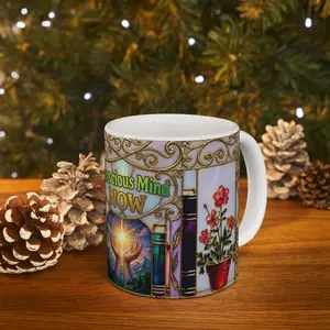 Conscious Mind Now Mug | Spiritual Meditation Ceramic Mug