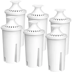 6-Pack NSF Certified Brita® Filter Replacement - Fits Classic 35557, OB03, Mavea® 107007, Grand & More Pitchers - BPA-Free Water Filters