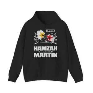 Slushy Noobz Hamzah Versus Martin Live Hoodie, Unisex, Gift for fan