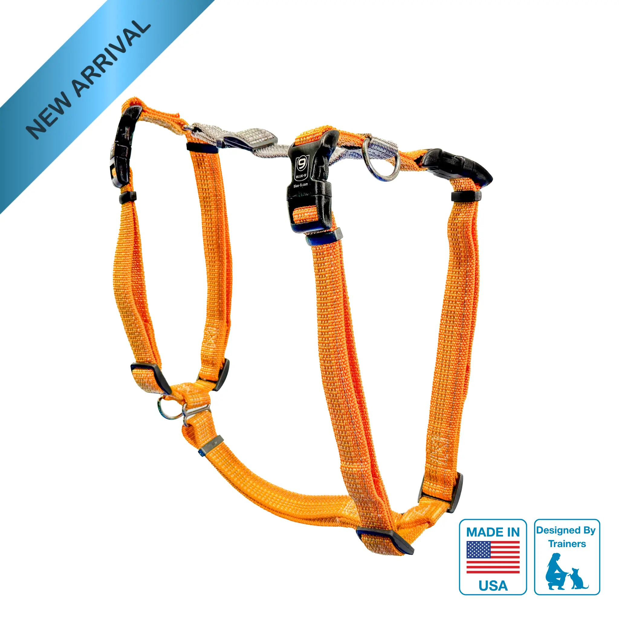 Red Ember Reflective Balance Harness Bundle With Multi-Function Leash