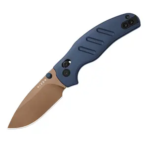 Kizer Sheepdog C01C 2.9 CD ELMAX Aluminum Sunset Metal PVD Ki3488.29CDA1, Stainless Steel Premium Knife Kizer Sheepdog C01C 2.9 CD ELMAX Aluminum Sunset Metal PVD Ki3488.29CDA1, Stainless Steel Premium Knife