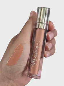Marleny Overnight Glossy Nude Peachy Lipstick