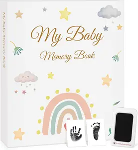 Hardcover Loose-Leaf Pregnancy Journal, Handwriteable for Expecting & New Moms, Monthly Pregnancy Cycle Layout to Record Mom and Baby’s Growth Journey