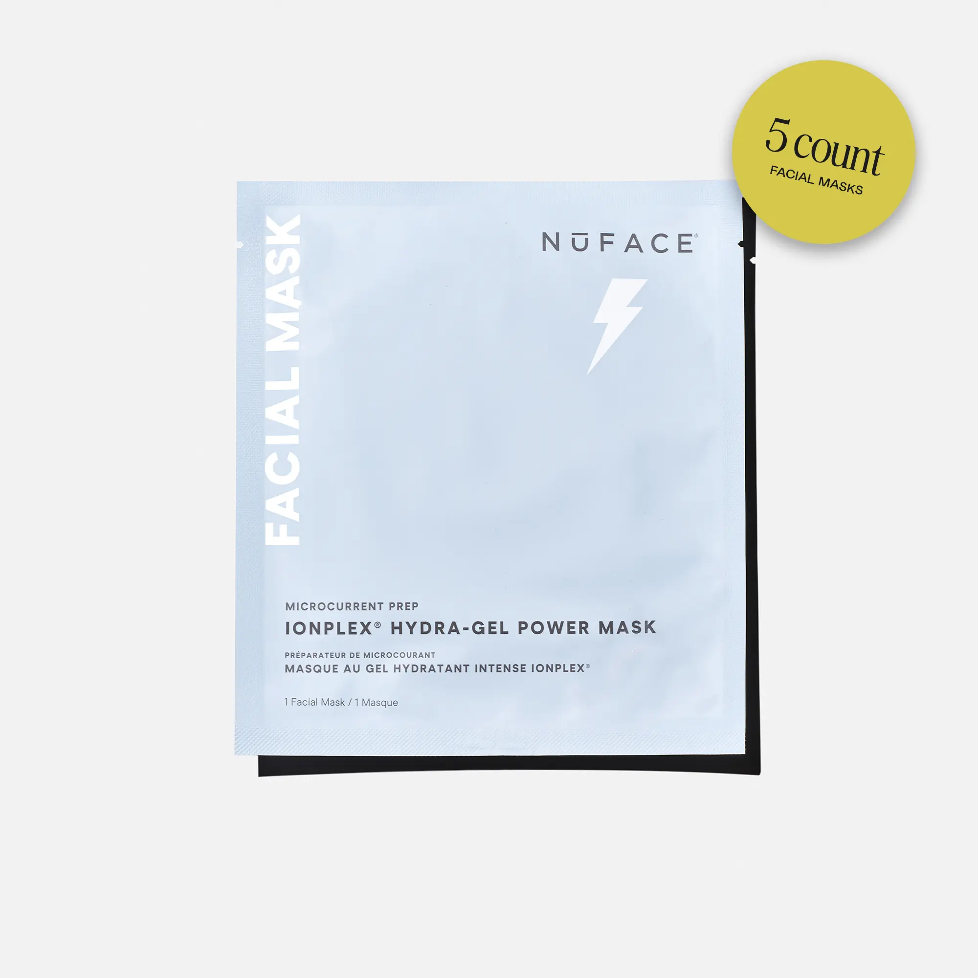 IonPlex Hydra-Gel Power Mask - Glass Skin Korean 5 Pack Sheet Mask