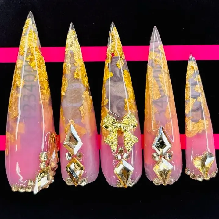 Press On Nails, 3XL Money Nails Design