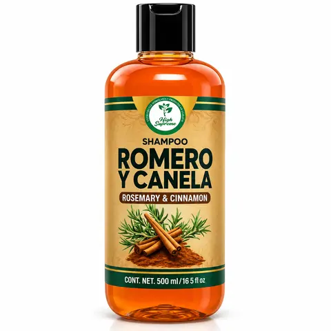 VIRAL Shampoo Romero, Sábila & Canela (Rosemary, Aloe Vera & Cinnamon) – 16.9 fl oz / 500 ml – Premium Nourishing Formula – Nutre y Revitaliza el Cabello – Natural Shine & Strength – For All Hair Types Conditioner Haircare