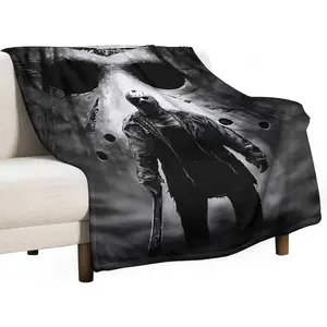 Horror Blanket Ultra Soft Fleece Blankets Throw Blanket Cozy Soft Warm Blankets for Bed Sofa Living Room Decorate Gift Home Bedroom Decor