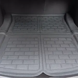 3-in-1 Tesla Trunk Mat Set – All-Weather Cargo Liners for Model 3 (2017-2023)