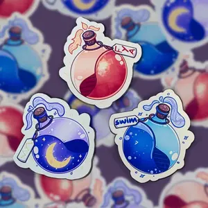 Arirang Potion Stickers | K-pop Inspired Magical Fantasy Sticker