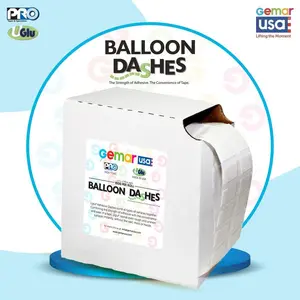 Gemar 1000-Count Uglu Dashes Roll | Strong Double-Sided Glue Dots