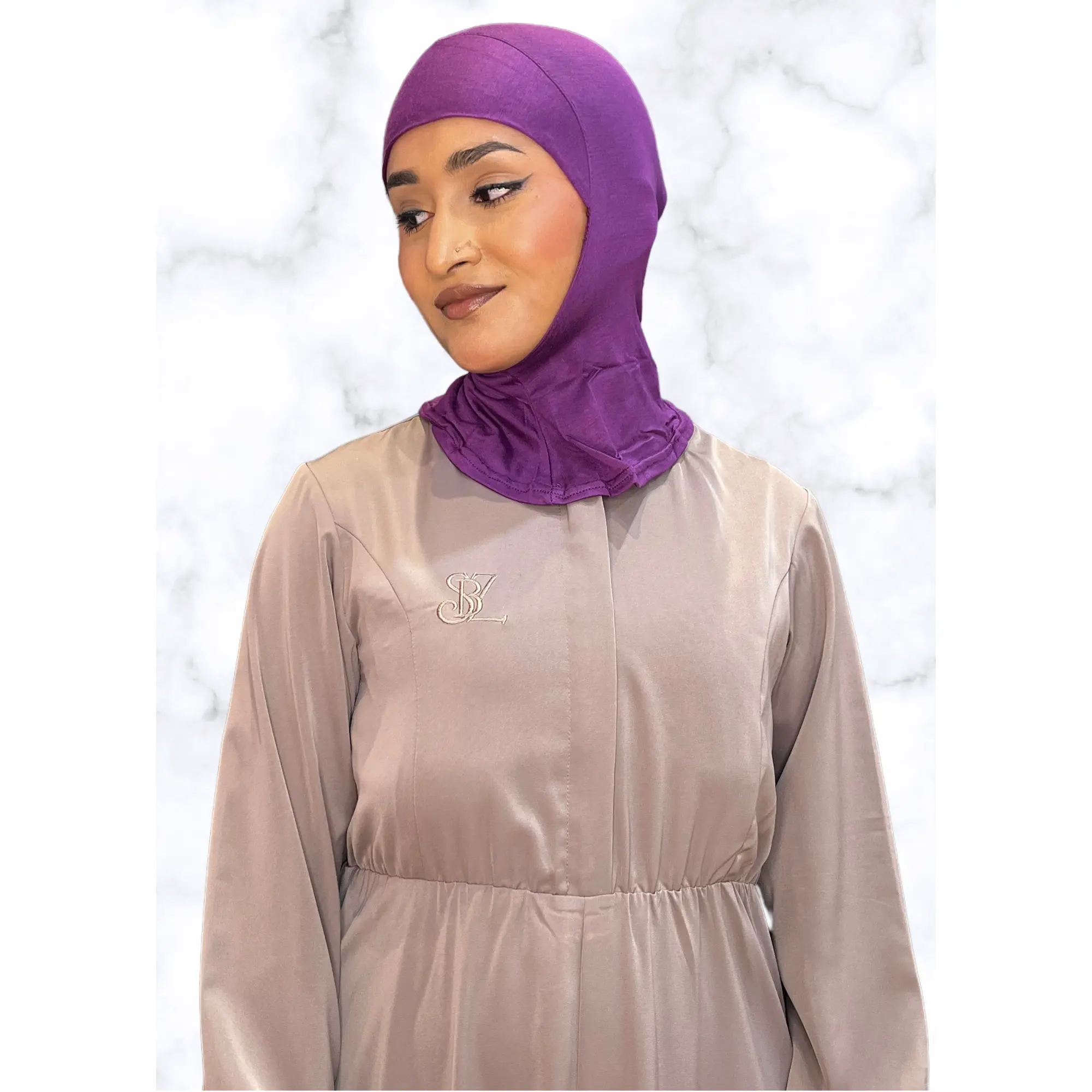 Violet Jersey Ninja Under Cap - Product described but no additional features or specifications provided