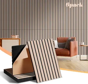 6-Pack Acoustic Wall Panels – 16"x12" Self-Adhesive Soundproof Panels for Studio & Home (Camel)