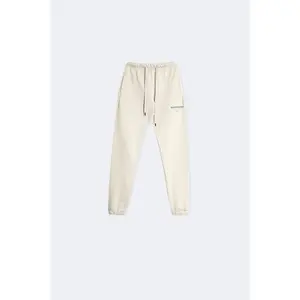 Represent Logo Sweatpants (Rice Apricot)