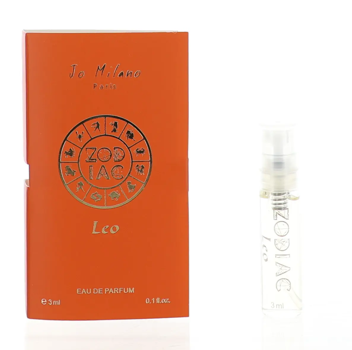 Zodiac Leo EDP Spray by Jo Milano - 0.1 fl oz Unisex Fragrance Sample for Spray on Skin, Unisex Use